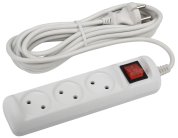 Розеточные блоки, удлинители ЭРА U-3s-5m-2x1