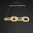 Реечный, рядный светильник CELEBRATE 4 кольца Lampatron 6541-17855