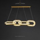 Реечный, рядный светильник CELEBRATE 4 кольца Lampatron 6541-17855
