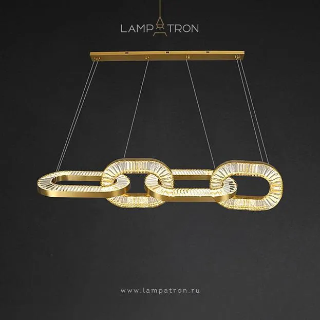 Реечный, рядный светильник CELEBRATE 4 кольца Lampatron 6541-17855 Реечный, рядный светильник CELEBRATE 4 кольца Lampatron 6541-17855