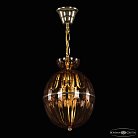 Подвесной светильник бронзовый Bohemia Ivele Crystal  5480/22 G Amber/M-1H