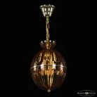 Подвесной светильник бронзовый Bohemia Ivele Crystal  5480/22 G Amber/M-1H