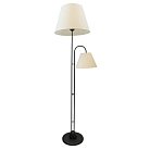 Торшер Arte Lamp A5068PN-2BK ALEA