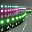 Светодиодная лента Elektrostandard 5050 24V 60Led 14,4W IP20 RGB Black a053681