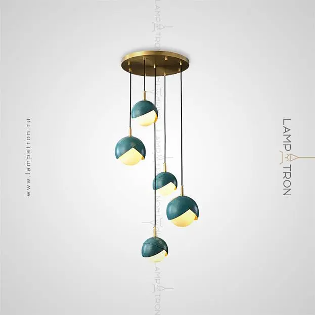Готовая комбинация светильников FLORIS 5 Lampatron 3874 Готовая комбинация светильников FLORIS 5 Lampatron 3874