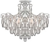 Потолочная люстра AM Group MONICA PL4 SILVER MONICA