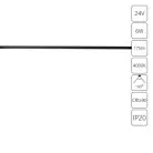 Магнитный трековый светильник Arte Lamp PRESTO A6230PL-1BK