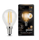 Лампочка светодиодная филаментная Gauss 105801107-S Filament