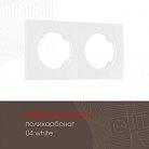 Рамка на 2 поста 502.04-2.white Arte Milano am
