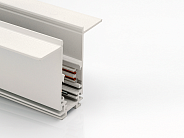 Шинопровод встраиваемый глубокий под гипсокартон 2.5 м SWG SY-LINK-20T2-2.5-WH