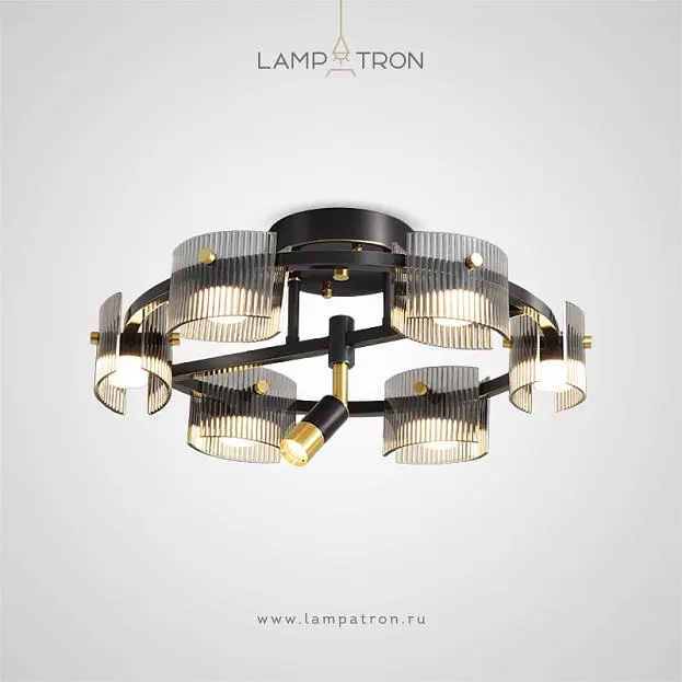 Потолочная люстра NICOLETTA D CH Lampatron 7778-21915 Потолочная люстра NICOLETTA D CH Lampatron 7778-21915