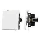 Механизм выключателя одноклавишный непроходной SWT-TENDO-MK01-SFPL-WH (230V, 10A) Arlight 054570