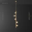 Подвесной светильник JULIET LUX 5 ламп Lampatron 6645-18177