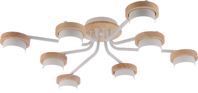 Люстра 8хGX53 15 Вт модерн Rivoli 3186-308 Lois