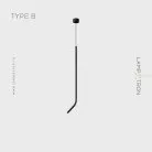 Подвесной светильник ZAKRIS Тип B. Цвет Черный Lampatron 7295-20111