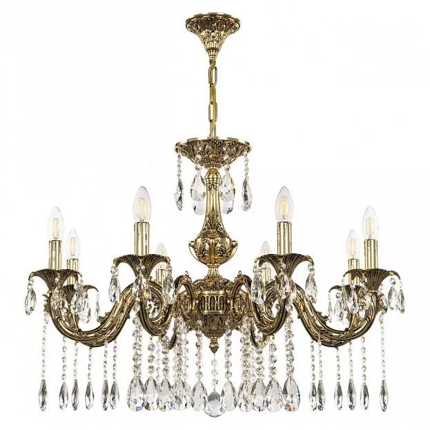 Люстра хрустальная Bohemia Ivele Crystal AL79101/8/250 A GB Люстра хрустальная Bohemia Ivele Crystal AL79101/8/250 A GB