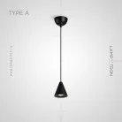 Подвесной светильник DIEGO Тип A. Цвет Черный. 4000К Lampatron 6216-16718