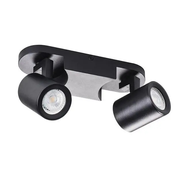 Споты потолочные черные KANLUX LAURIN EL-2I B (29123) Споты потолочные черные KANLUX LAURIN EL-2I B (29123)