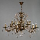 Подвесная люстра Ambiente Alicante 8888/6+6 PB Tear drop