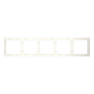 Рамка пластиковая на 5 пост, (хлопок) Voltum VLS100513 S70