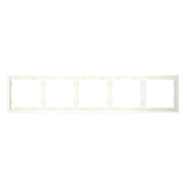 Рамка пластиковая на 5 пост, (хлопок) Voltum VLS100513 S70