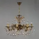 Подвесная люстра Ambiente 2118/8 PB Honey Leaf GRANADA