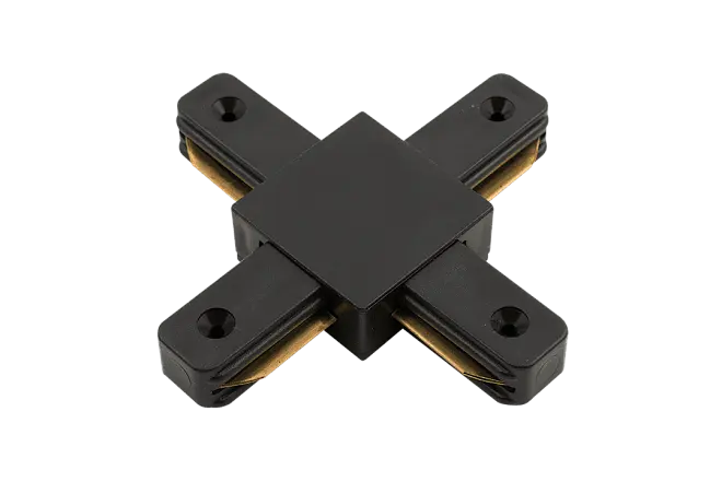 X-Коннектор для однофазного накладного трека SWG KXZ-BL-X черный X-Коннектор для однофазного накладного трека SWG KXZ-BL-X черный