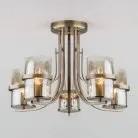 Потолочная люстра Eurosvet 60085/5 античная бронза a043711 Coppa