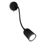 Бра ML400 настенный под лампу с выключателем MR16/GU10, 35W,черный Feron 48442