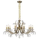 светильник подвесной, E14, 10x40W Wertmark WE308.10.203 GISELA