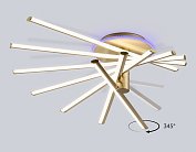 Потолочная люстра 125W 3000K-6400K+RGB 900*750*230 (ПДУ ИК) Ambrella light FL6244 COMFORT