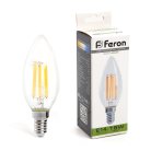 Лампа светодиодная Свеча E14 15W 230V 4000K Feron 38258 LB-717