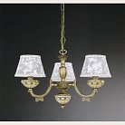 Подвесная люстра Reccagni Angelo L 7034/3 Bronze 7034