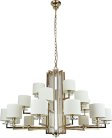 Подвесная люстра Newport 35412+6+3/C gold без абажуров 35400