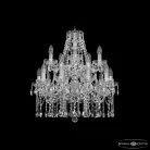 Люстра хрустальная Bohemia Ivele Crystal  1413/10+5/200/2d Ni