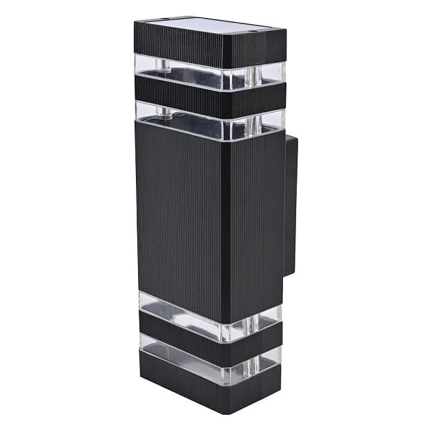 Настенный светильник уличный Uniel UUL-S18A 2x60W/E27 IP65 BLACK