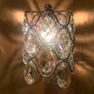 Бра Illuminati MB103910-1A chrome/clear Nikon