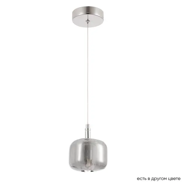 Подвесной светильник Crystal Lux Box SP1 Chrome/Smoke Подвесной светильник Crystal Lux Box SP1 Chrome/Smoke