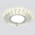 Встраиваемый светильник Elektrostandard 2248 MR16 SL/WH зеркальный/белый Wavi a047761