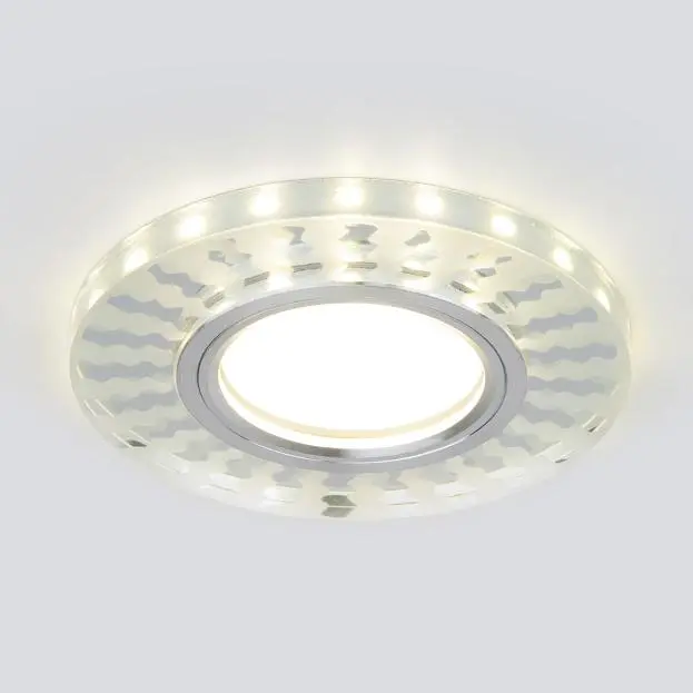 Встраиваемый светильник Elektrostandard 2248 MR16 SL/WH зеркальный/белый Wavi a047761 Встраиваемый светильник Elektrostandard 2248 MR16 SL/WH зеркальный/белый Wavi a047761