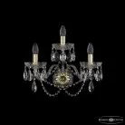 Бра хрустальный Bohemia 1402B/2+1/195/XL G