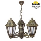 Уличный подвесной светильник Fumagalli Sichem/Anna 3L E22.120.S30.BXF1R