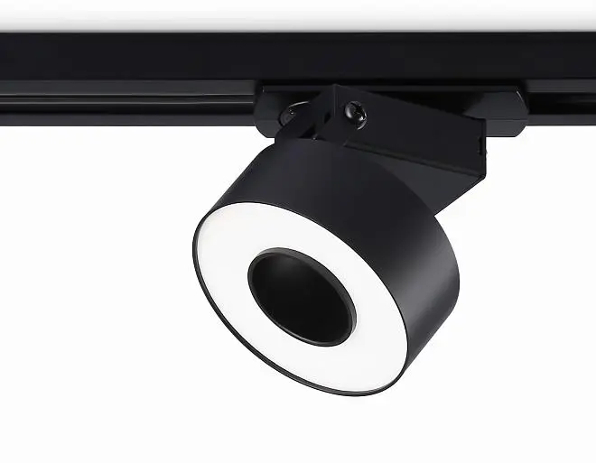 Трековый однофазный светодиодный светильник Ambrella light GL6863 BK Трековый однофазный светодиодный светильник Ambrella light GL6863 BK