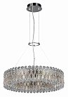 Светильник подвесной Crystal Lux LIRICA SP10 D610 CHROME/GOLD-TRANSPARENT 2201/210D
