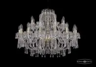 Люстра хрустальная Bohemia 1403/16+8/300 G 1403 Gold