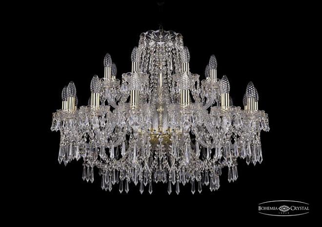 Люстра хрустальная Bohemia 1403/16+8/300 G
