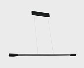 Подвесной светильник ItalLine IT013-6020 black/silver 3000K