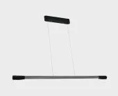 Подвесной светильник ItalLine IT013-6020 black/silver 3000K