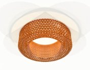 Комплект встраиваемого светильника с композитным хрусталем Ambrella light XC7621024 Techno