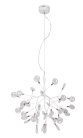 Светильник подвесной Crystal Lux EVITA SP36 WHITE/TRANSPARENT 1691/236